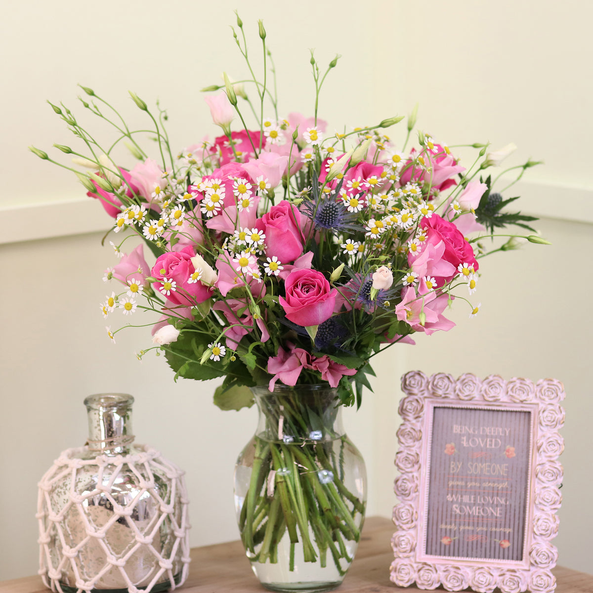 Botanical Pink Nova Blooms UK