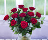 A Dozen Red Naomi Roses