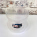 Clear Orchid Pot 17cm with saucer