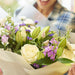 Hand Tied Flowers Best of season selection.
