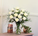 Dozen White Roses