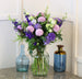 Lisianthus & Chrysanthemum Blue Bouquet