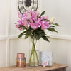 Pink Oriental Lilies