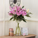 Pink Oriental Lilies