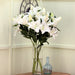 White Oriental Lilies