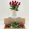 12 Red Roses Letterbox