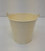 Zinc Pot Cream H10cm