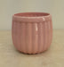 Pot Ceramic Stripe Pink D13H12cm